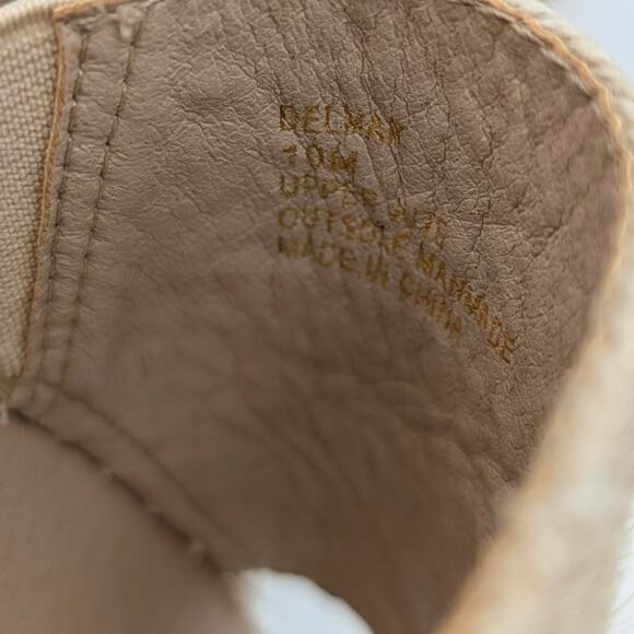 Beach by Matisse Del Mar Platform Sandals Women's Beige Size US10M EU41 - Picture 7 of 9